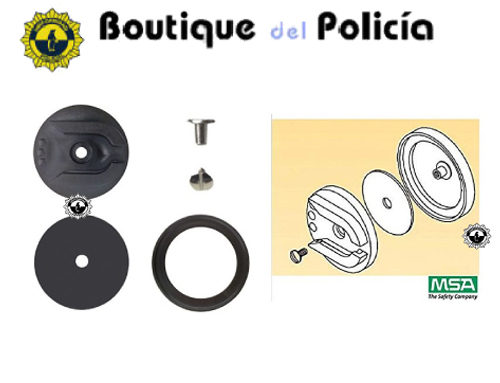 Soporte/Adaptador linterna casco Forestal/Rescate F2 Xtrem - Emergencias - Boutique del Policía