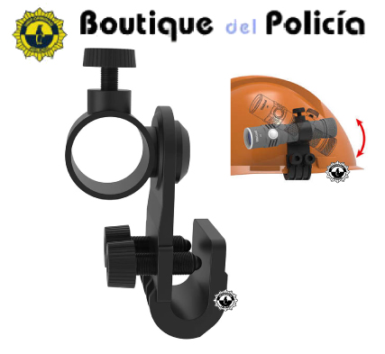 Soporte linterna para casco Forestal/Rescate - Emergencias - Boutique del Policía