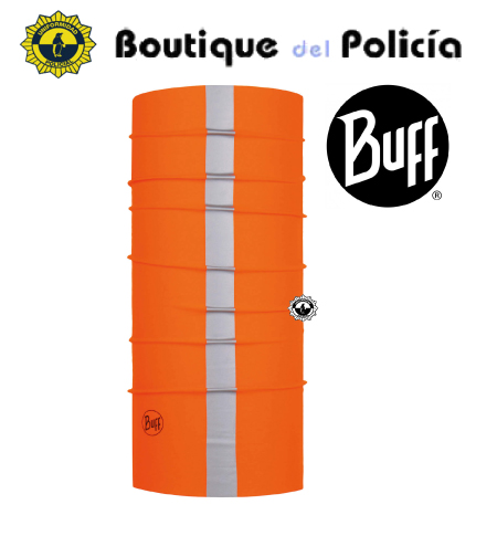 Tubular Buff Original EcoStretch Neckwear Reflective Orange Fluor - Novedades - Boutique del Policía
